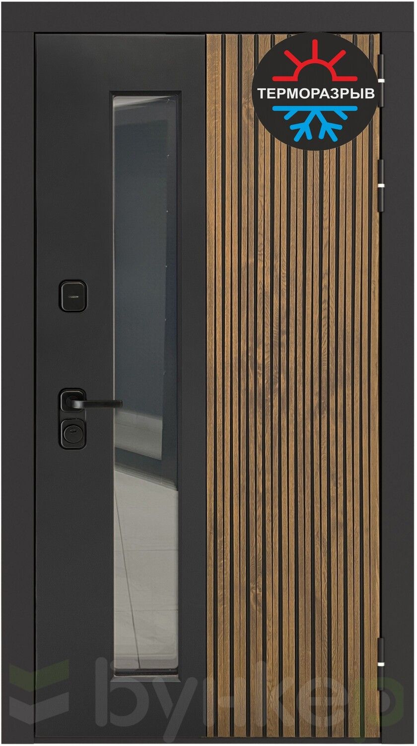 Двери со стеклопакетом